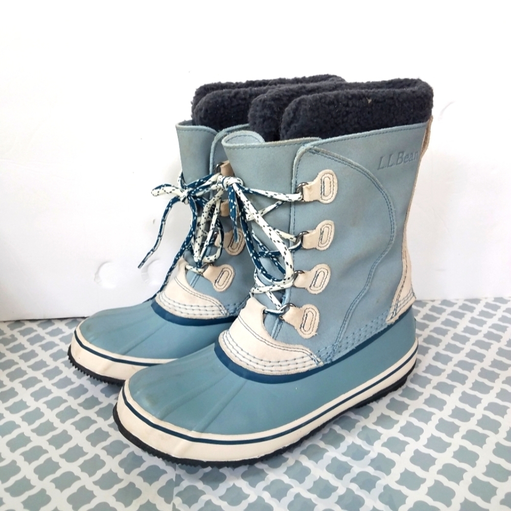 LL Bean Winter Boots 7 New w Defect